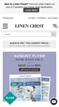 Mobile Screenshot of linenchest.com
